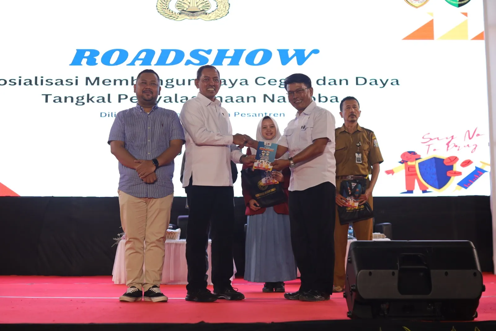 Ditresnarkoba Polda Jatim Gelar Road Show Upaya Cegah Tangkal Penyalahgunaan Narkotika