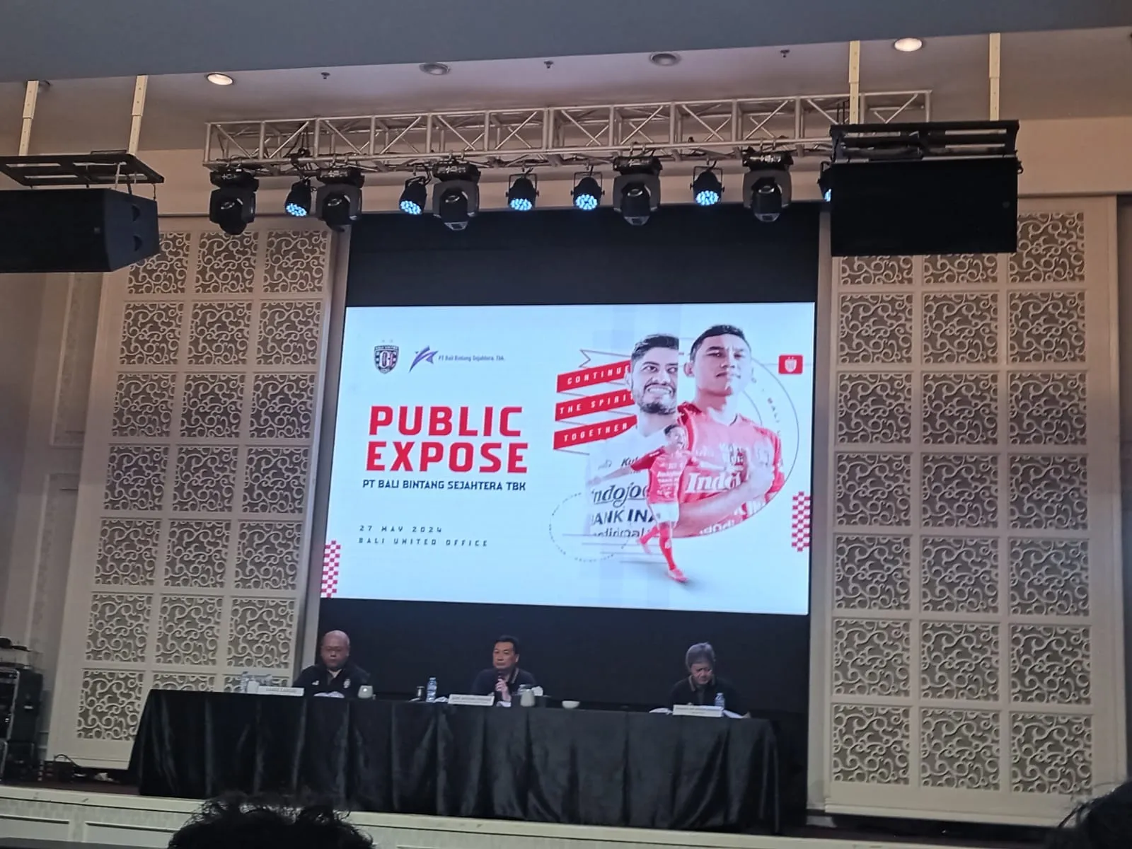 Continue the Spirit Together: Bali United Training Center, Sport Tourism, dan Harapan Prestasi di 2024