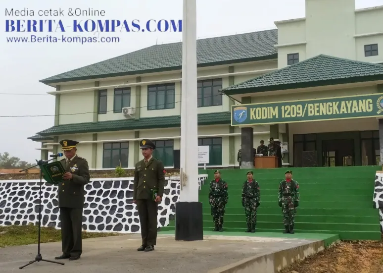 Kodim 1209/Bky Gelar Upacara Hari Lahir Pancasila ke-79