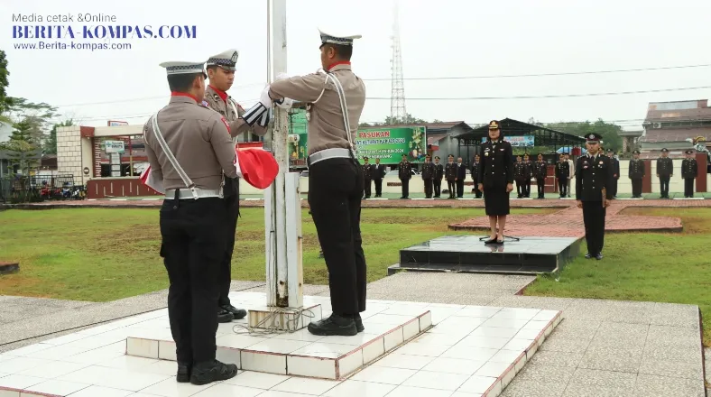 Upacara Hari Lahir Pancasila 2024 di Polres Bengkayang Berlangsung Khidmat
