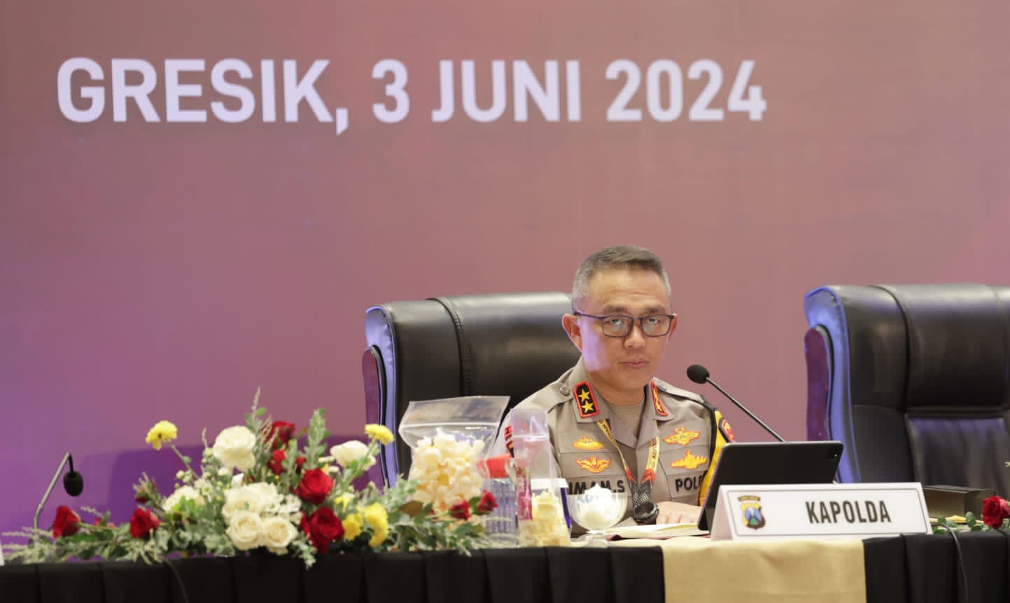 Kapolda Jatim Pimpin Anev Sitkamtibmas Untuk Kesiapan Operasi Mantab Praja Semeru 2024