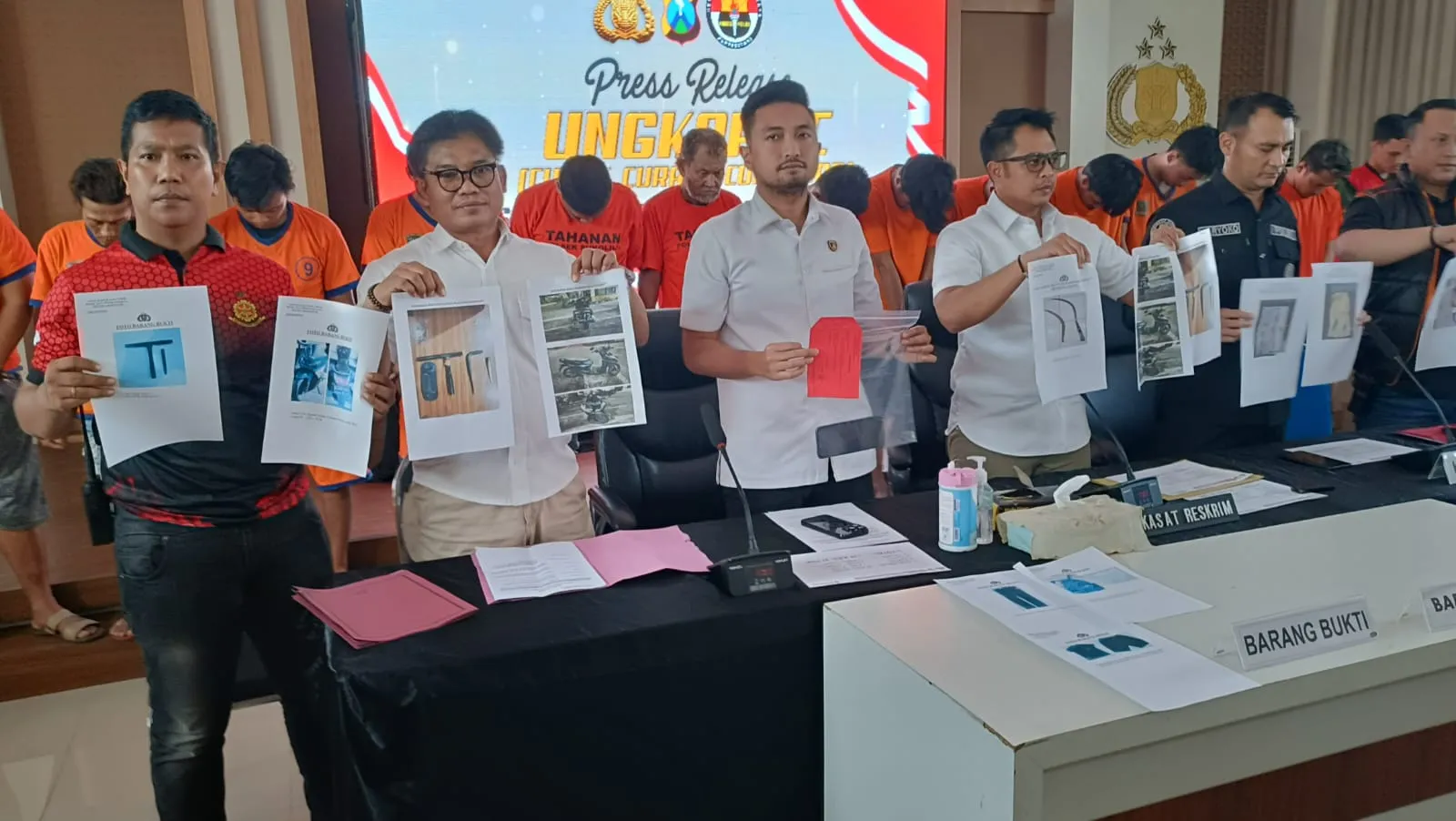 Operasi Sikat Semeru 2024, Polrestabes Surabaya Berhasil Ungkap 15 Kasus Amankan 21 Tersangka