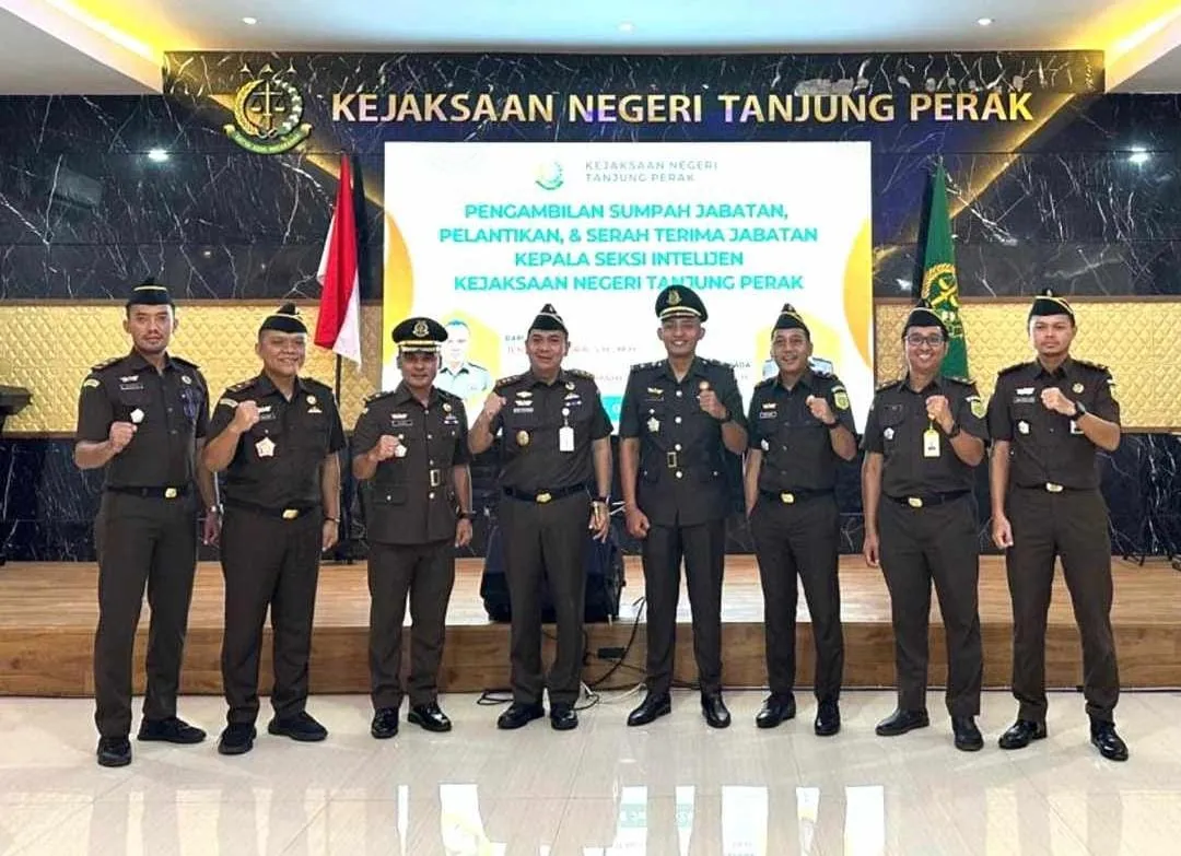 Ricky Anas SH,.MH Pimpin Langsung Pelantikan dan Serah Terima Jabatan Kepala Seksi Intelijen
