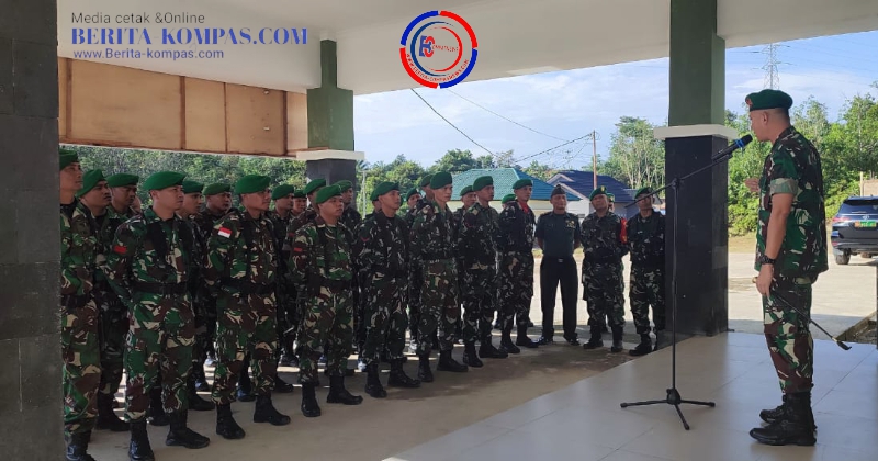 Komandan Kodim 1209/Bky Laksanakan Upacara Bendera Yang Rutin Digelar Setiap Heri Senin
