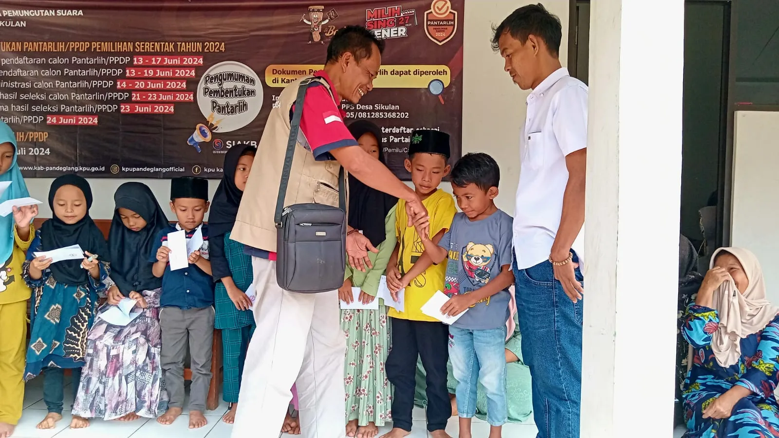 Jum,at Berkah DPC AWDI Pandeglang Bersama KJB Gelar Santunan Anak Yatim Piatu