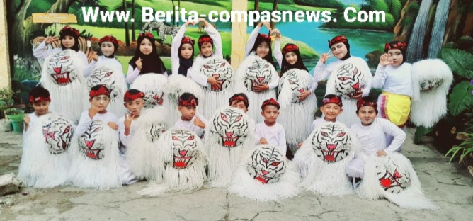 Tari Singo Ulung Meriahkan Acara Pelepasan Siswa/siswi SD Negeri Blindungan 01