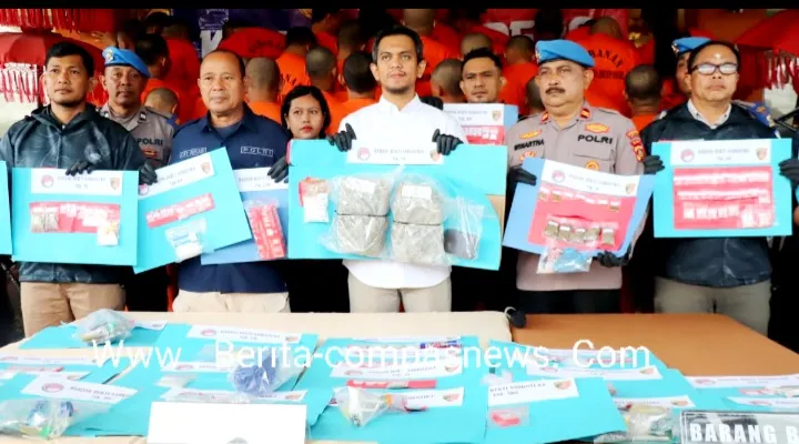 Sat Resnarkoba Polresta Denpasar Berhasil Amankan Puluhan Tersangka