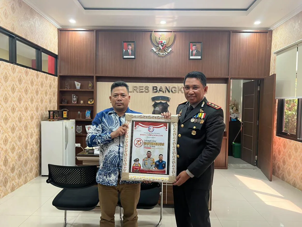 Pimpinan Redaksi Mengucapkan, Selamat Hari Bhayangkara ke 78 Kepada Kapolres Bangkalan