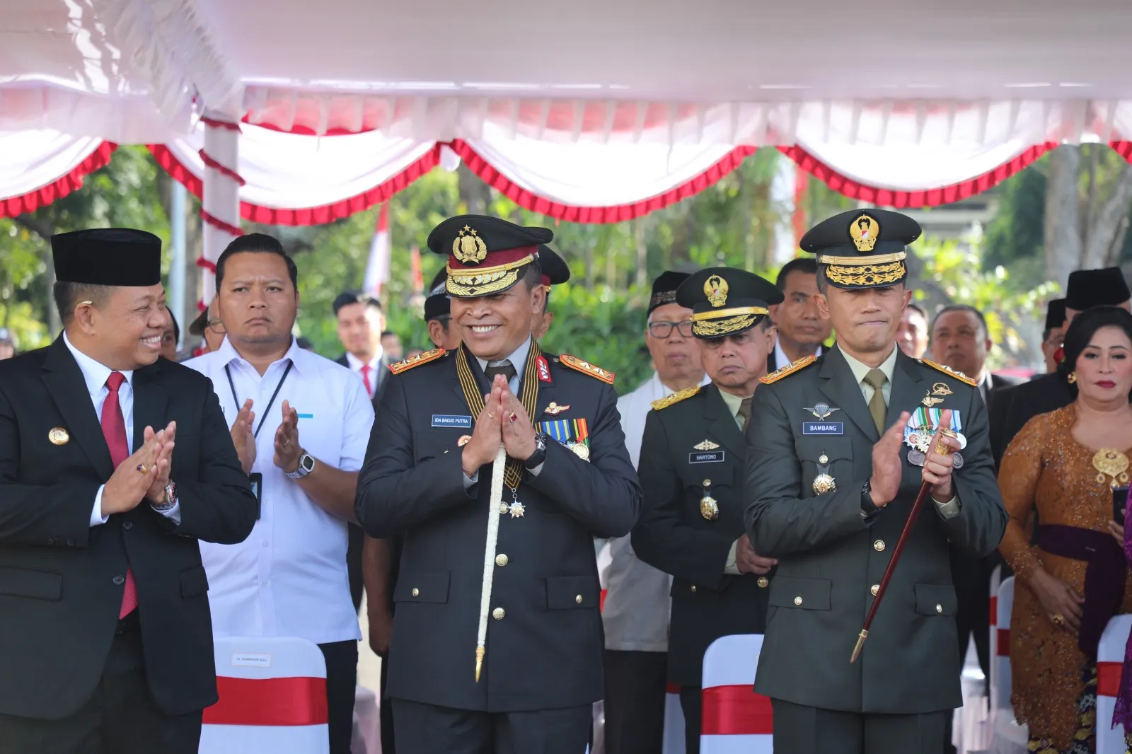 Polda Bali Gelar Upacara Peringatan Hari Bhayangkara ke-78