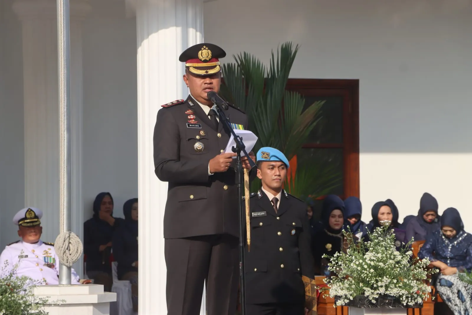 Polres Pasuruan Kota Gelar Upacara Peringatan Hari Bhayangkara Ke-78 Tahun 2024