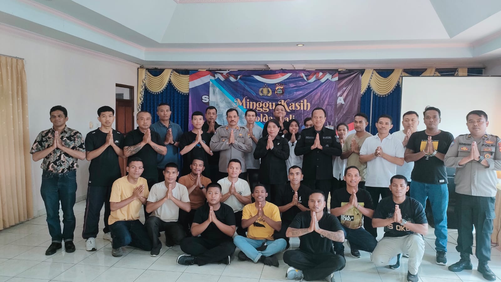 Polda Bali Gelar Minggu Kasih Bertempat di Hotel Vista Dauh Peken Tabanan
