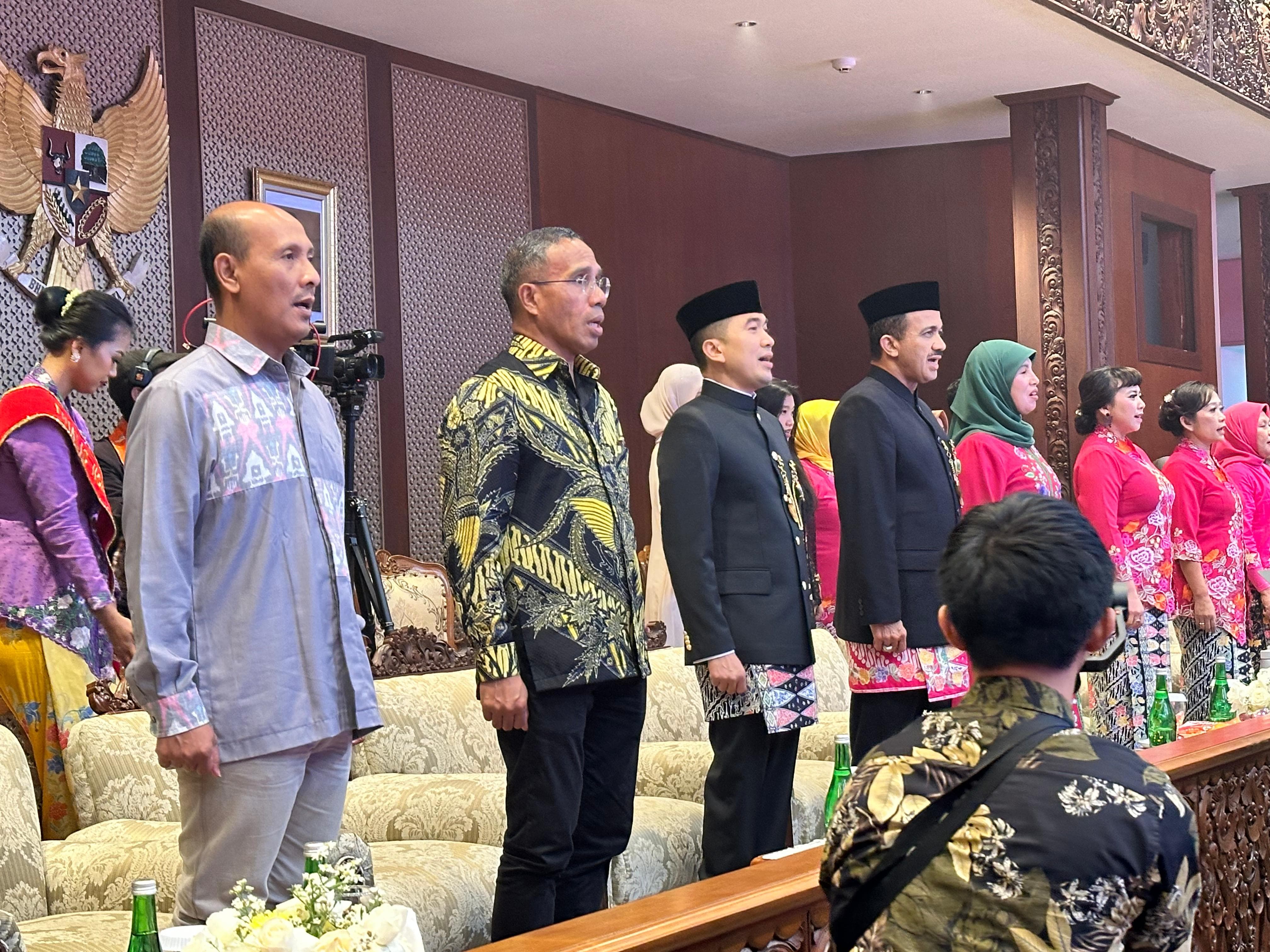 Kapolres Metro Jakarta Timur Hadiri Malam Final Pemilihan Abang None Jakarta Timur Tahun 2024