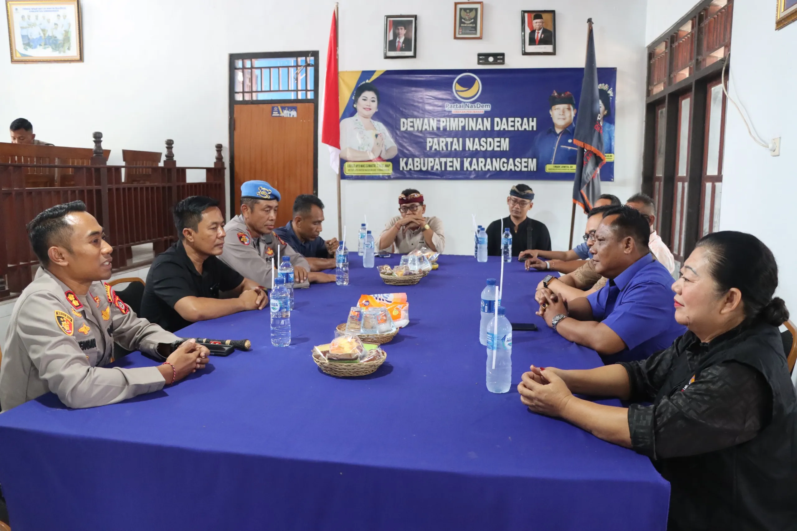 Kapolres Karangasem Lanjutkan Safari Kamtibmas Menjelang Pilkada 2024