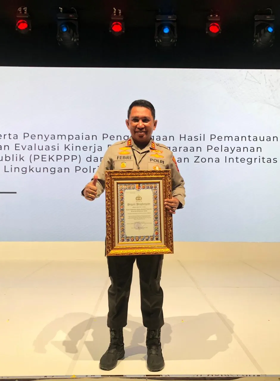 Polres Bangkalan Meraih Penghargaan Kategori Pelayanan Prima Dari Kapolri