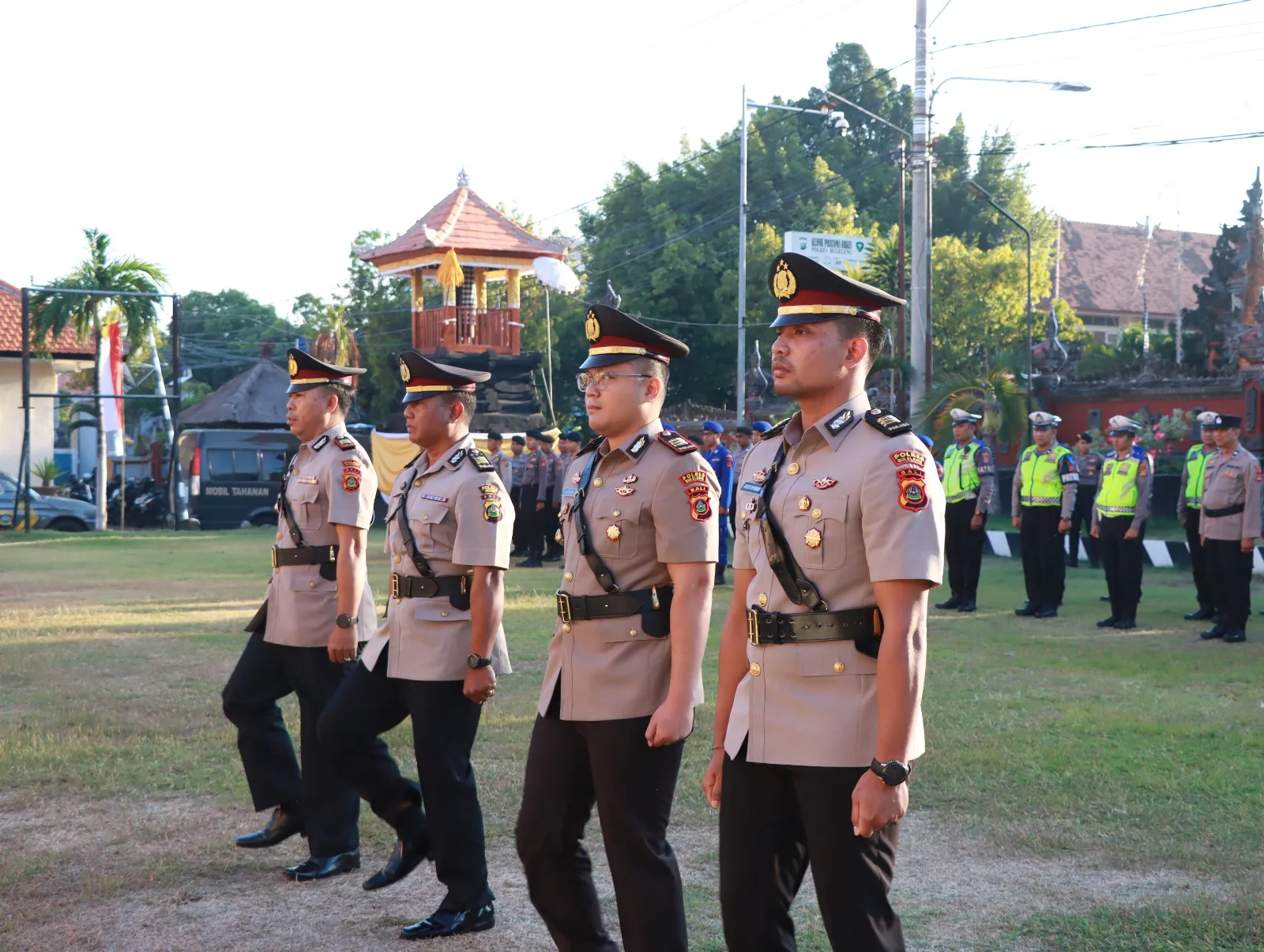 Kapolres Buleleng Pimpin Serah Terima Jabatan Dua Kasat Reskrim dan Kasat Samapta