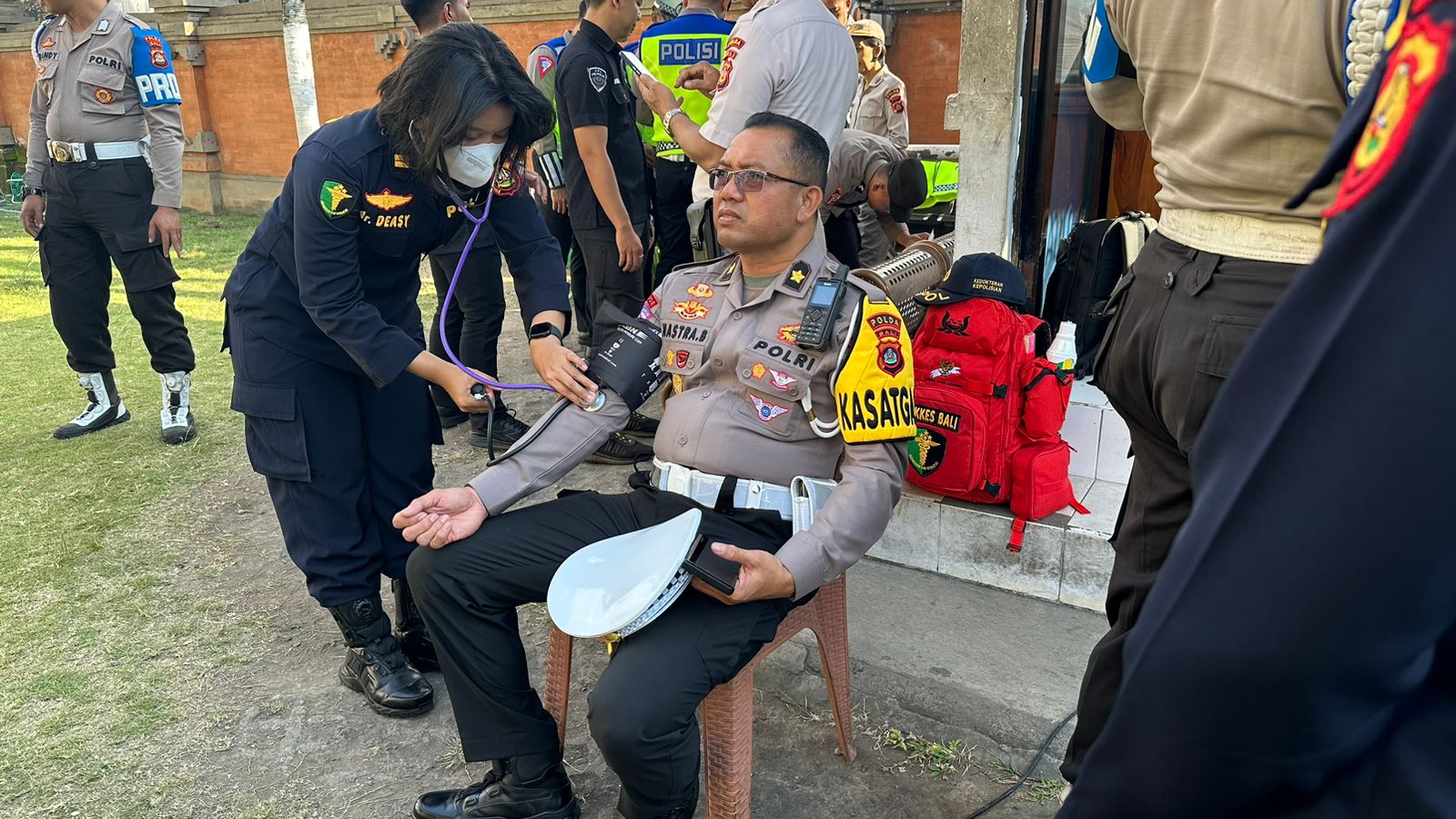 Operasi Patuh Agung 2024 Subsatgas Dokkes Optimal Berikan Keslap Personel