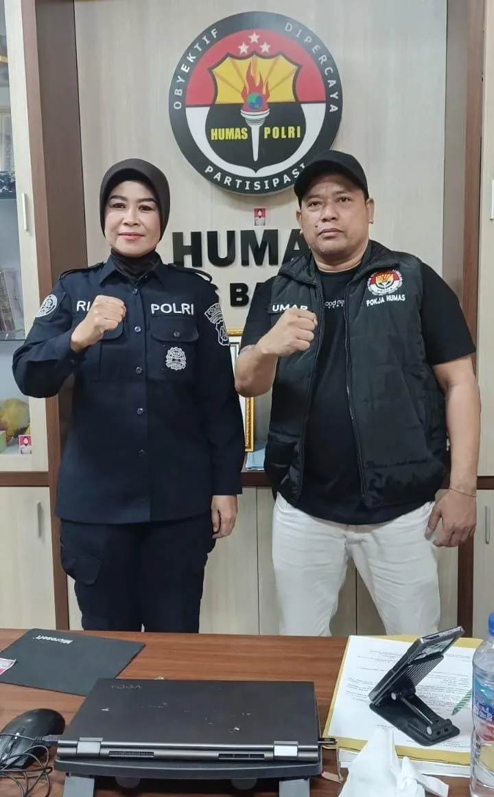 Jalin Sinergitas Dengan Polres Bangkalan,Umar Pimpinan Redaksi Berita-compasnews.com, Silaturahmi Dengan Kasih Humas