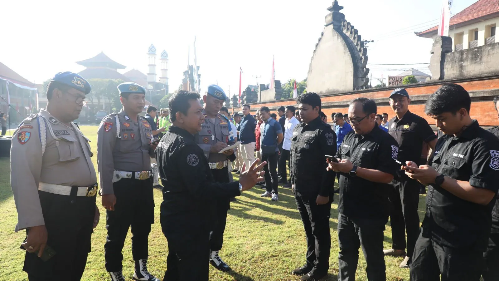 Pengecekan Personil Yang Terlibat Apel Operasi Cipkon Agung-2024