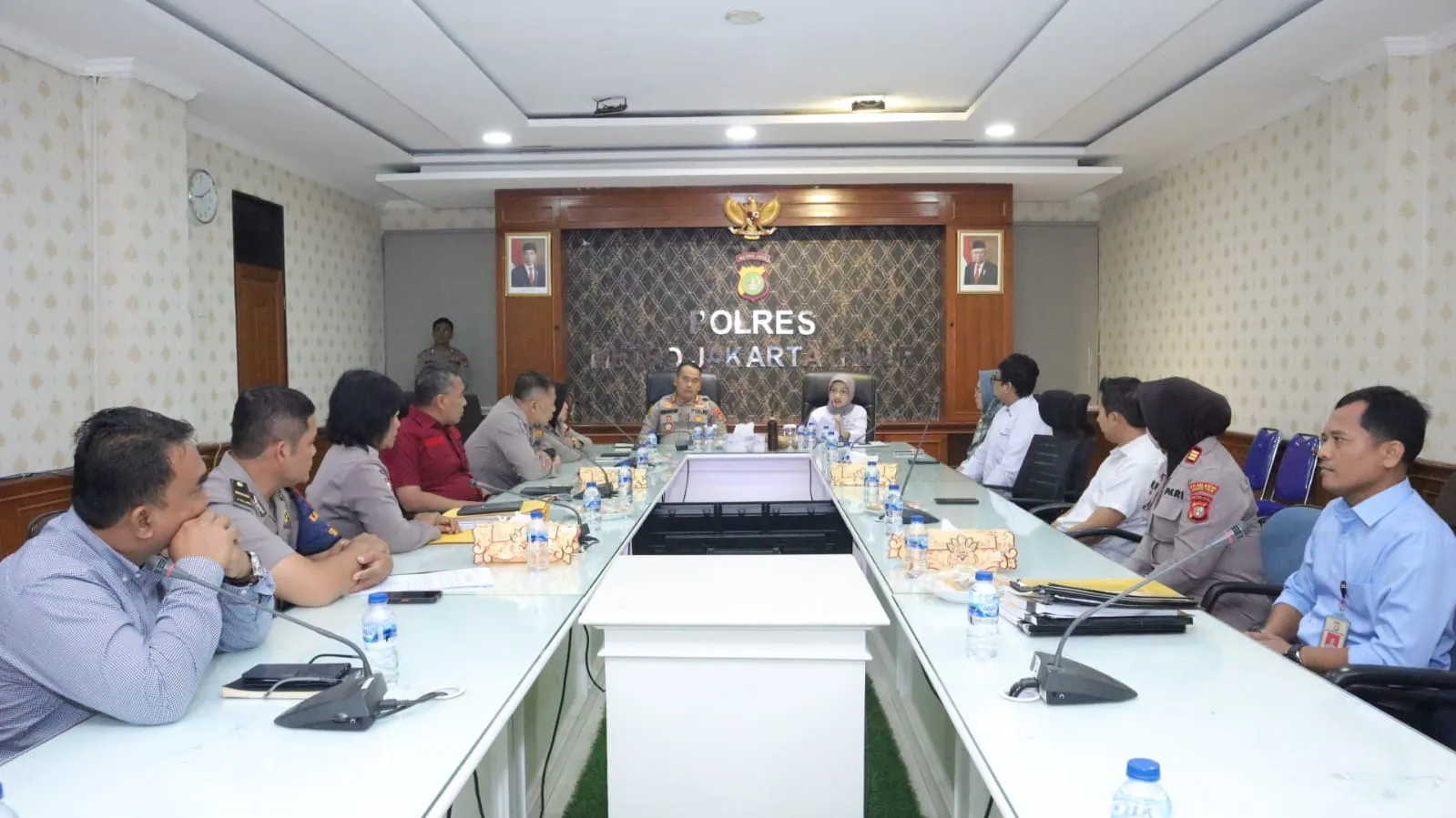 Ombusman RI Lakukan Penilaian Kepatuhan Pelayanan Publik 2024 di Polres Metro Jakarta Timur