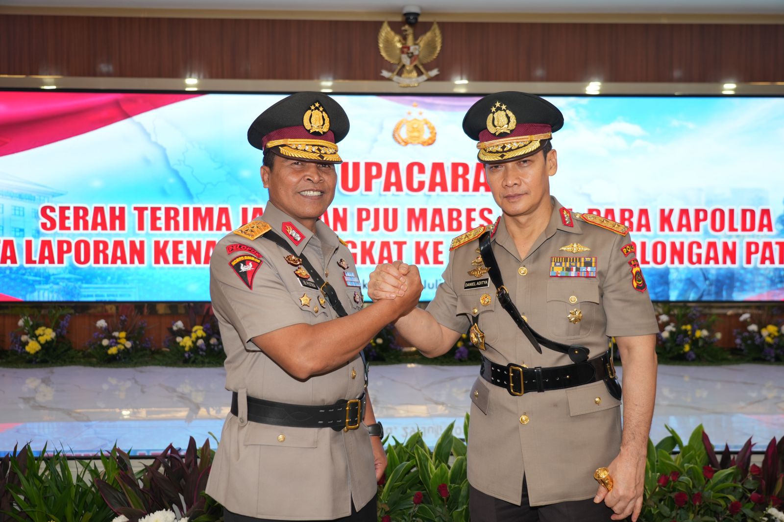 Irjen Pol Daniel Adityajaya Resmi Terima Tongkat Komando Kapolda Bali
