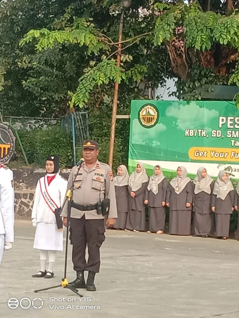 Pencegahan Dini Tawuran, Polsek Pasar Rebo Beri Penyuluhan di SMP SMK SMA Yaspen Sudirman
