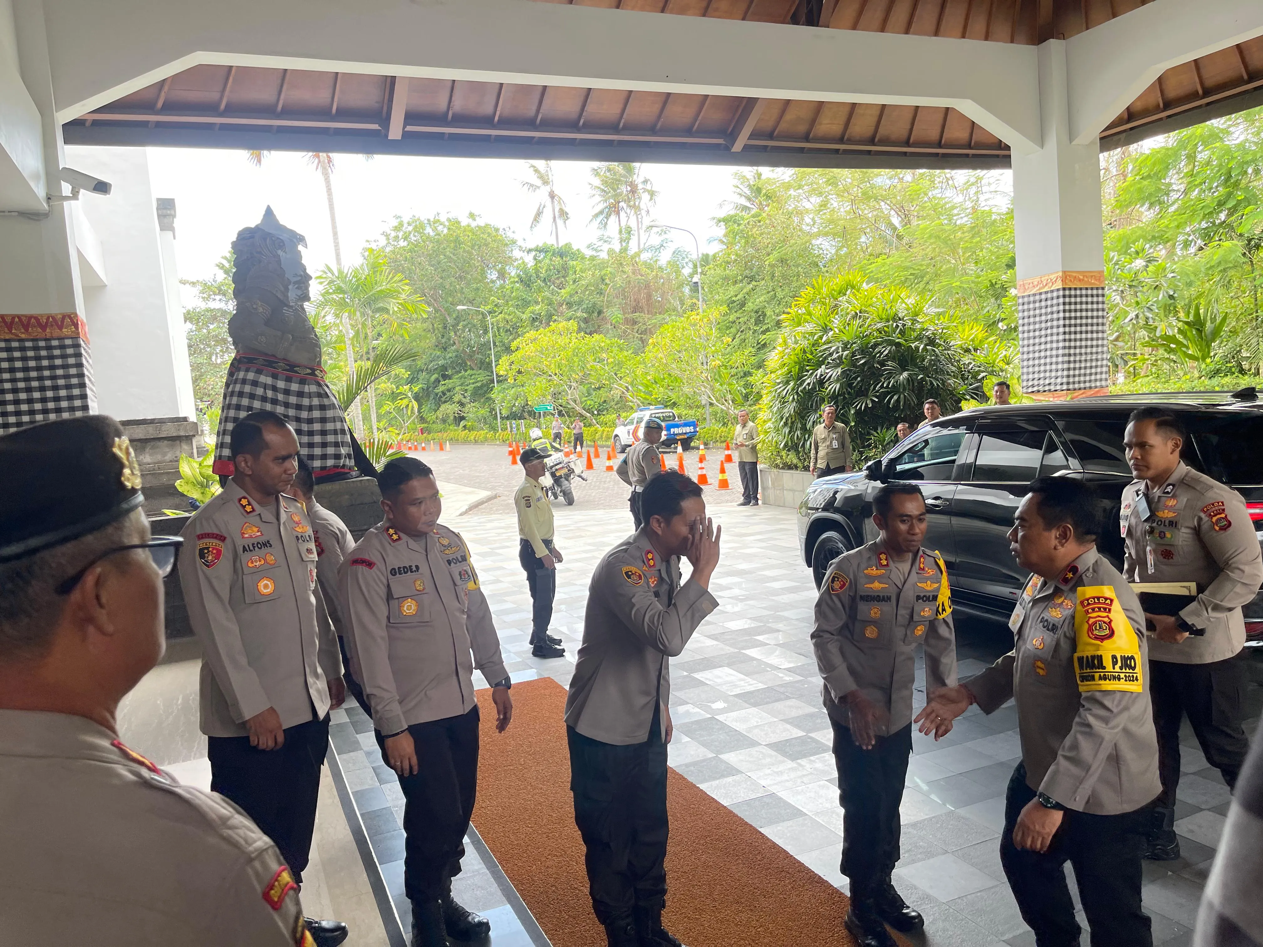Kapolres Klungkung Hadiri Rapat Koordinasi Kesiapan Penyelanggaraan Pilkada Serentak