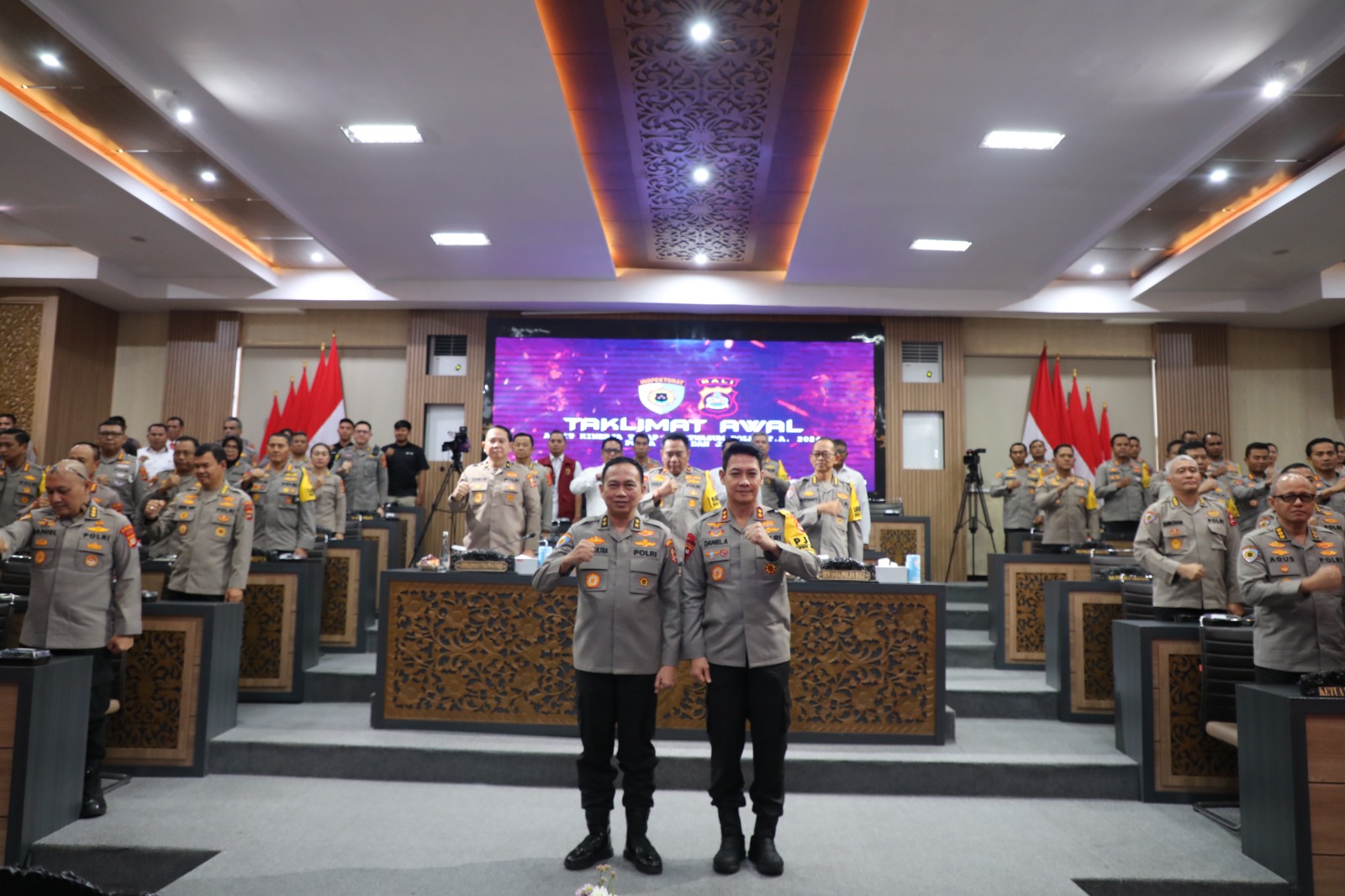 Kapolda Bali Resmi Membuka Taklimat Awal Audit Kinerja Itwil IV Itwasum Polri T.A.2024
