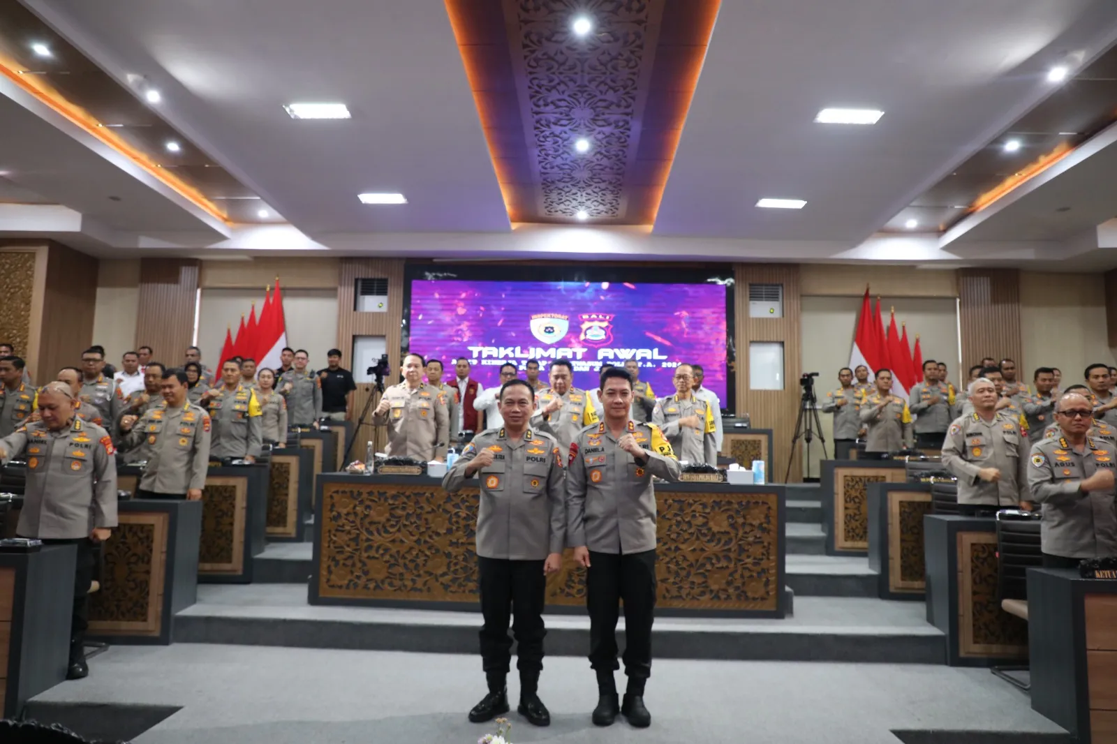 Kapolda Bali Resmi Membuka Taklimat Awal Audit Kinerja Itwil IV Itwasum Polri T.A.2024