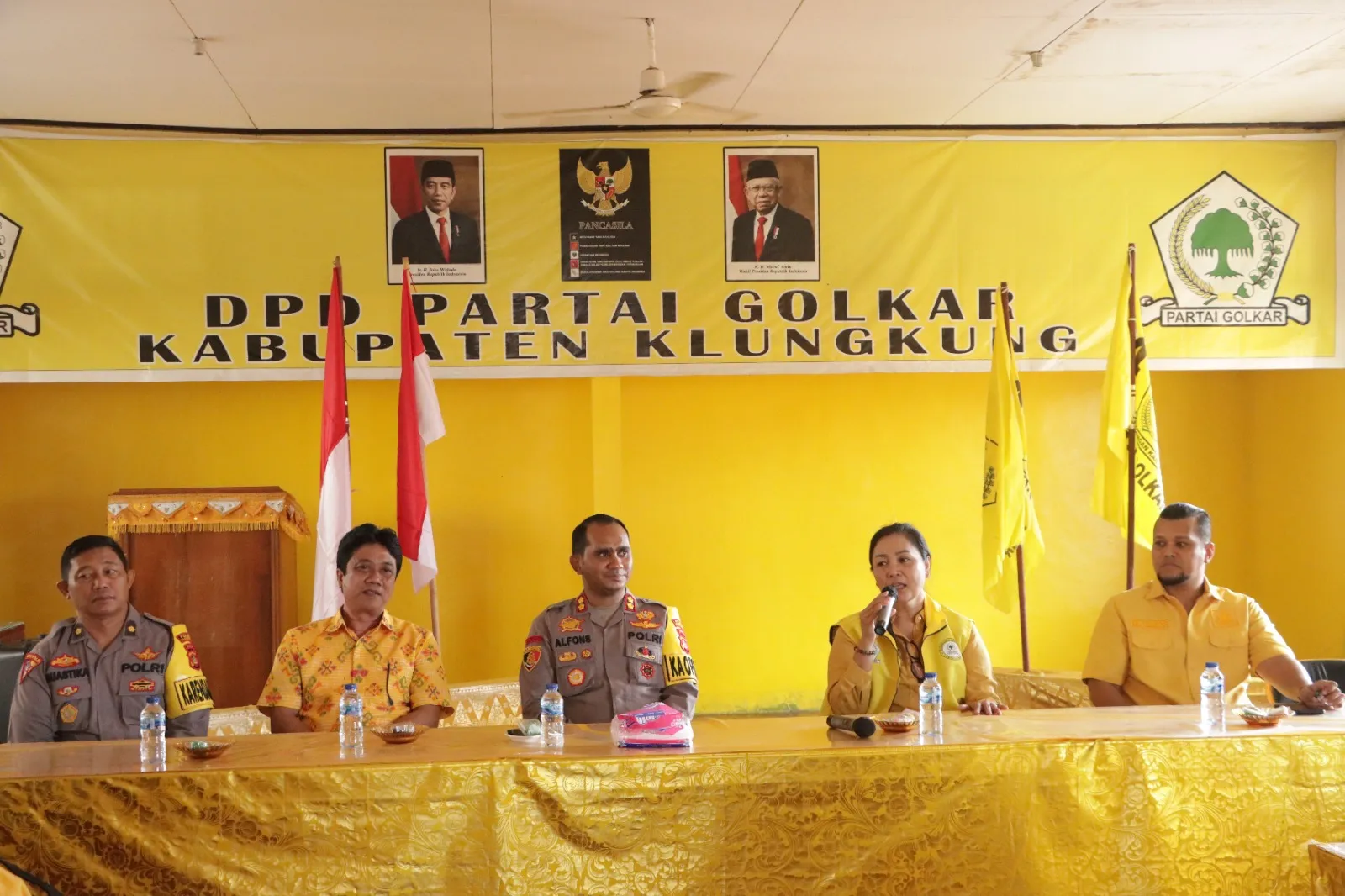 Kapolres Klungkung Safari Ajak Partai Politik Jaga Kamtibmas Memasuki Tahapan Pilkada