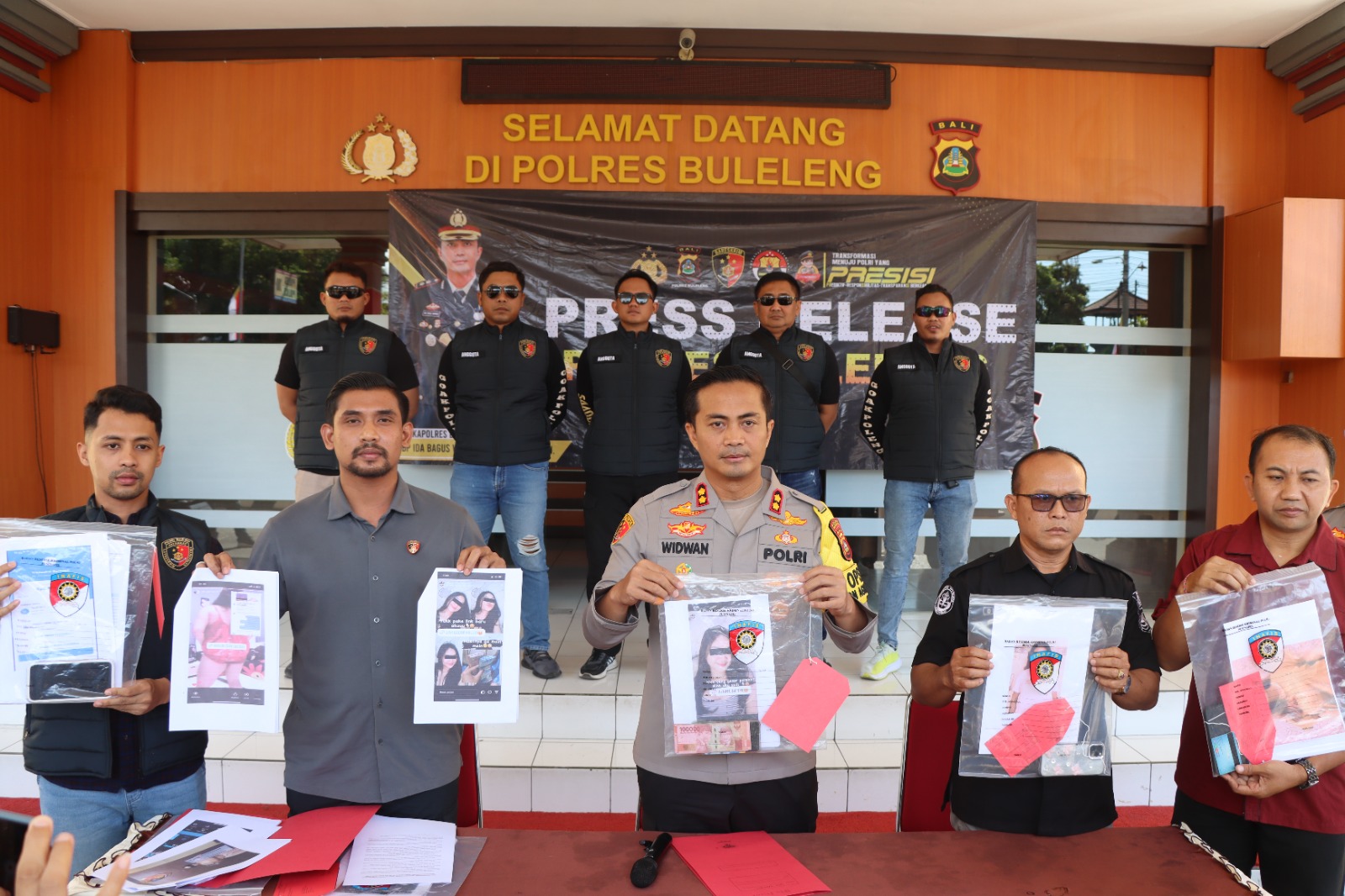 Tim Goak Poleng Berhasil Ungkap Enam Pelaku Judi Online di Wilayah Bueleng