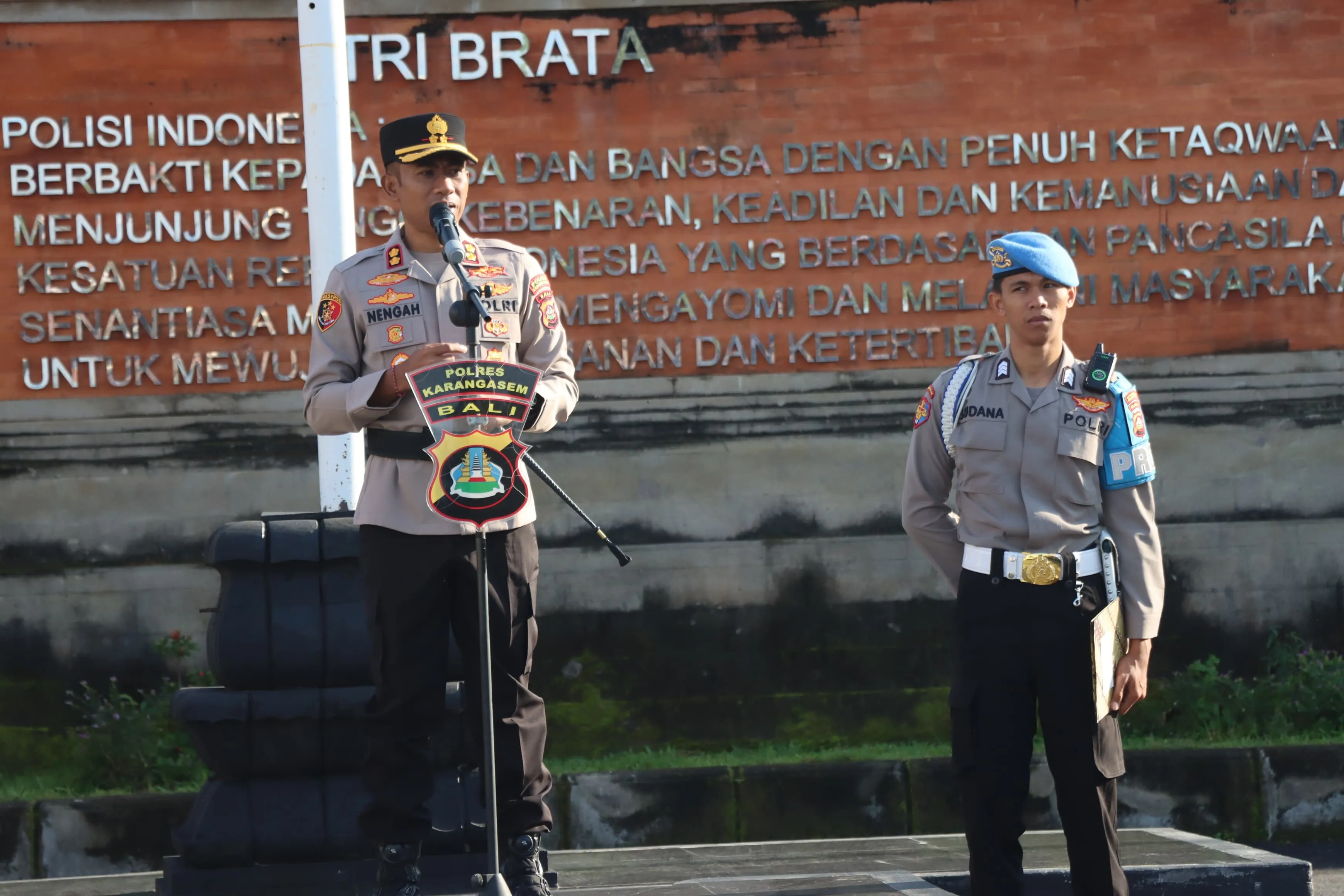 Kapolres Karangasem Tekankan Pentingnya Kewaspadaan Jelang Tahapan Pilkada 2024