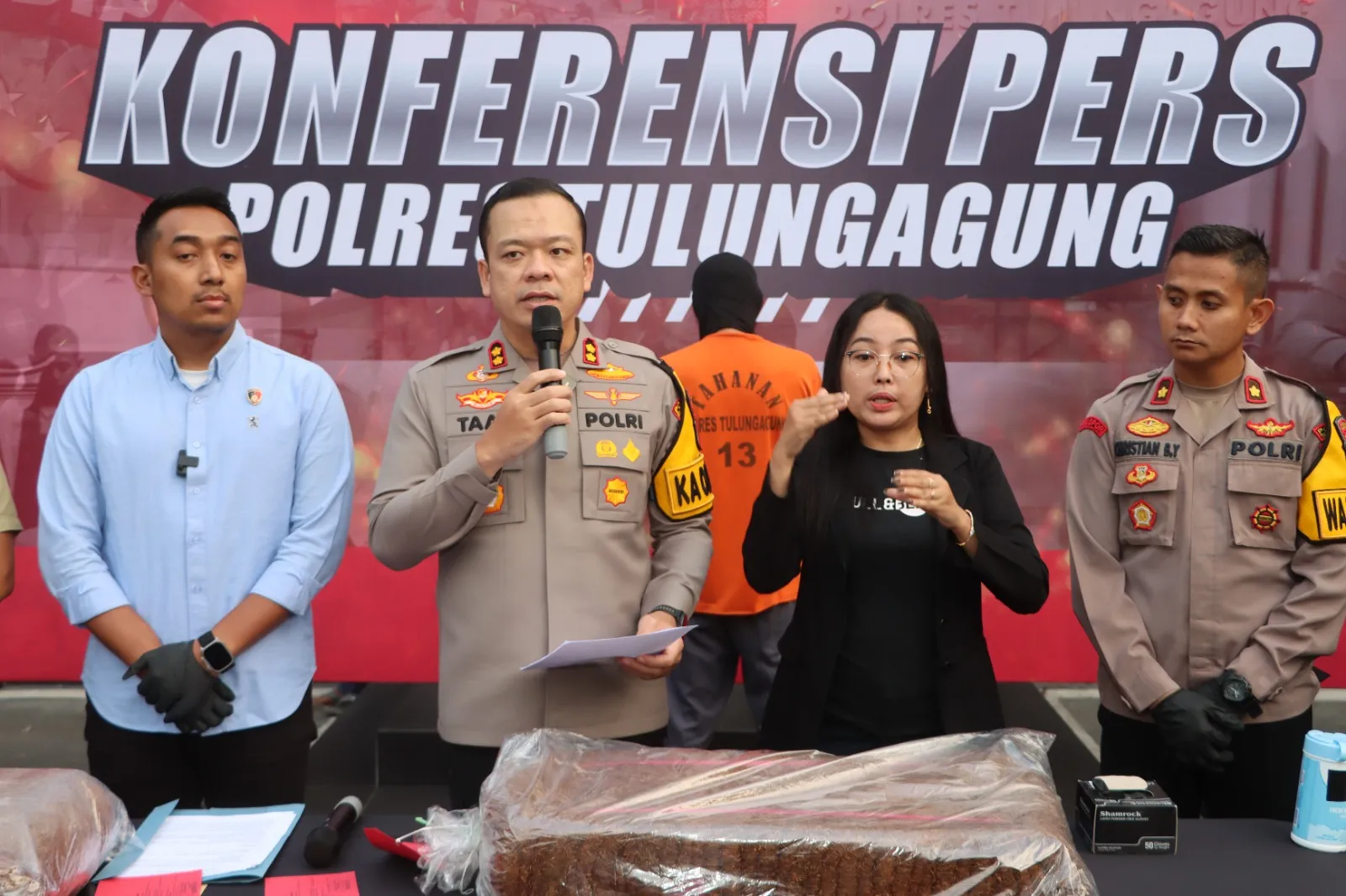 Polres Tulungagung Berhasil Tangkap Pencuri Mobil dan Tembakau