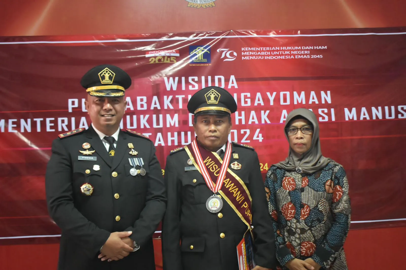 Lapas Narkotika Kelas IIA Pamekasan Menggelar Wisuda Purnabakti Pengayoman