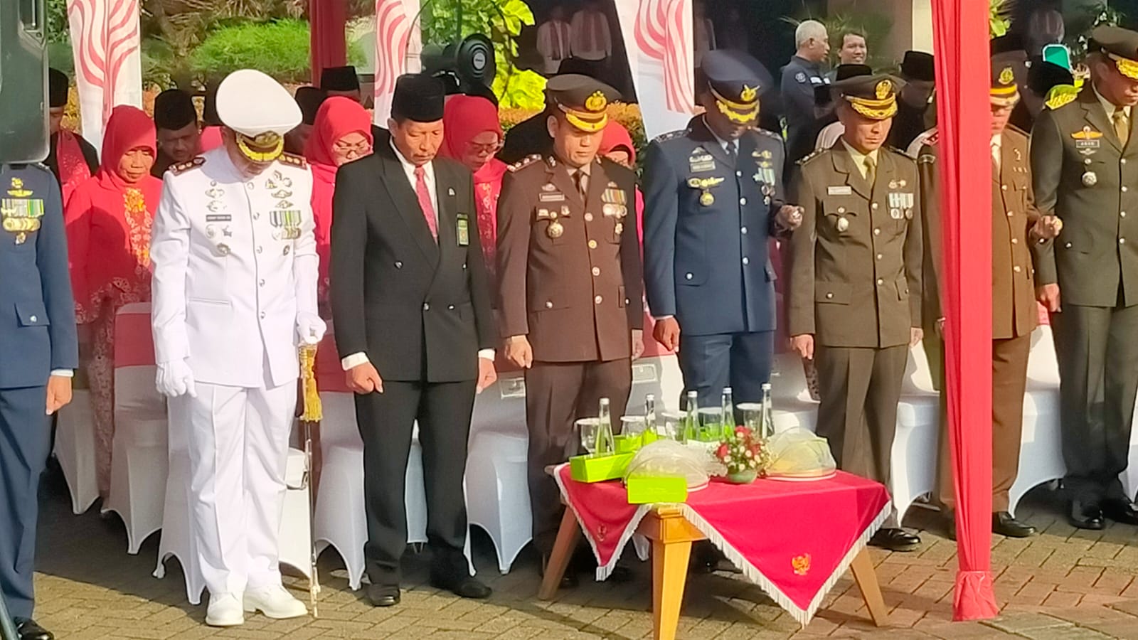 Wakapolres Metro Jakarta Timur Hadiri Upacara HUT RI ke-79 di Kantor Walikota Jakarta Timur