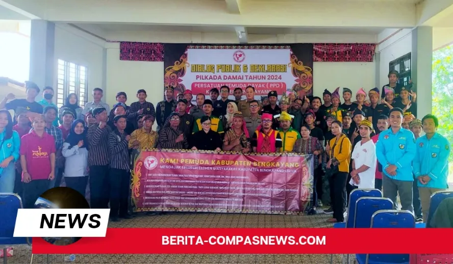 Sukseskan Pilkada 2024 , Persatuan Pemuda Dayak (PPD) Kab. Bengkayang Gelar Dialog Publik dan Deklarasi Damai