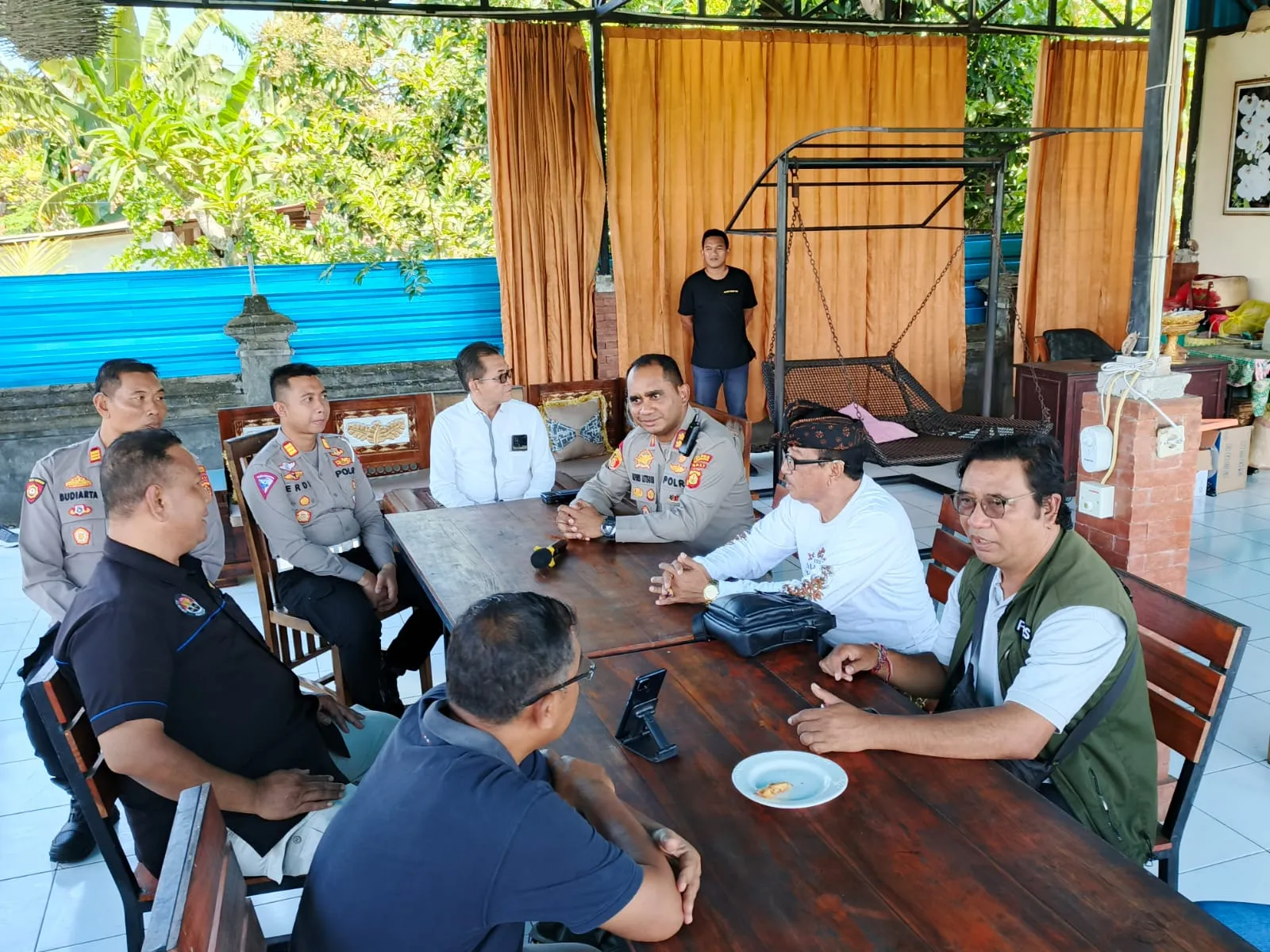 Kapolres Klungkung Bersinergi Dengan Awak Media Mempererat Tali Silaturahmi