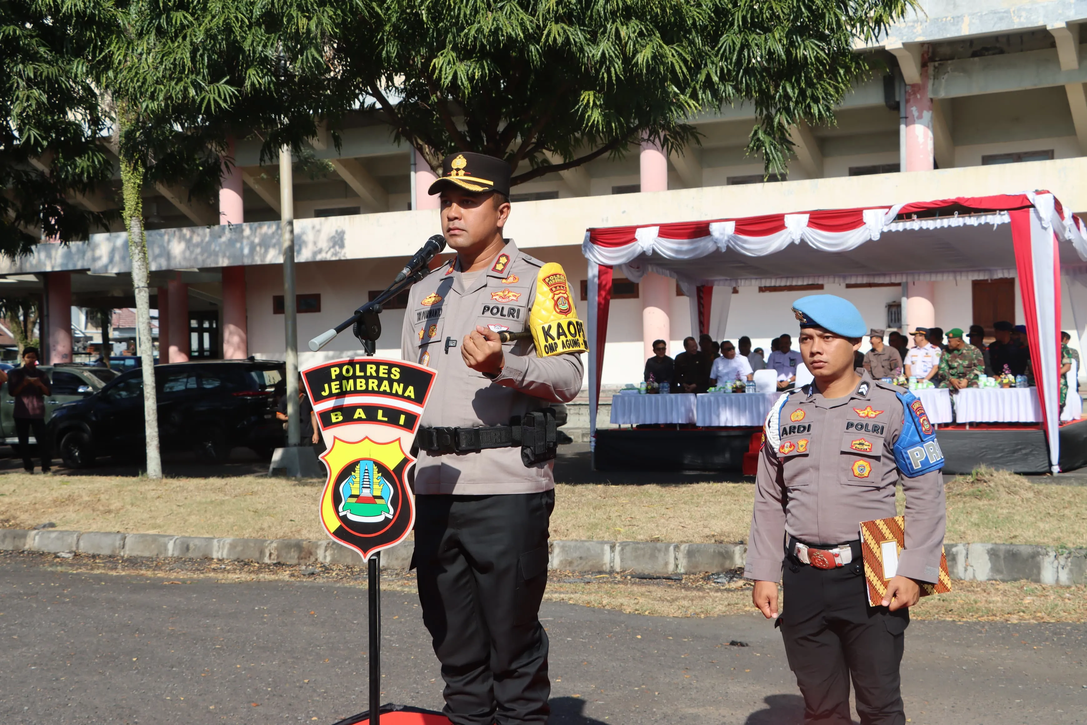 Apel Gelar Pasukan Mantap Praja Agung-2024: Kesiapan Maksimal Hadapi Pilkada Serentak di Kabupaten Jembrana
