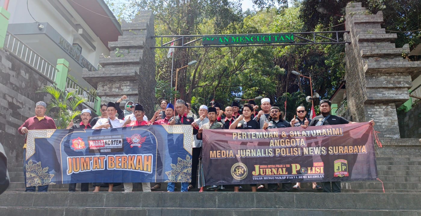 Jum'at Berkah Media Jurnal Polisi News Bersama LPK Faam,Media Buser Cyber, Media Jatim Expost, Madas Kortem Gresik