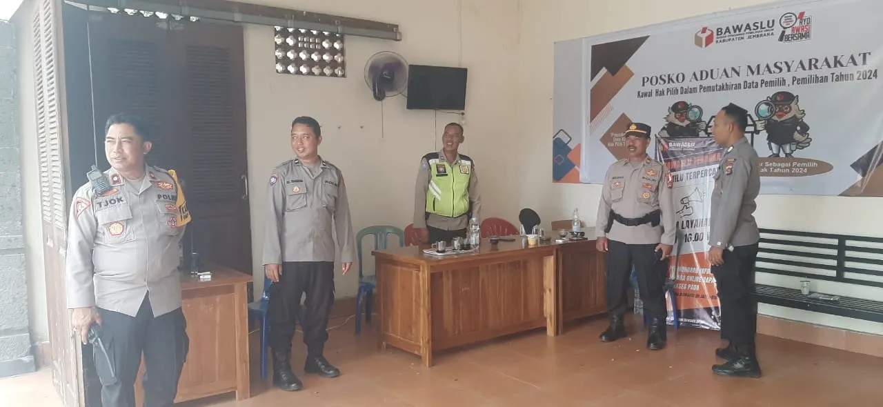 Jelang Pilkada Serentak Polres Jembrana Amankan Kantor KPU dan Bawaslu di wilayah Jembrana