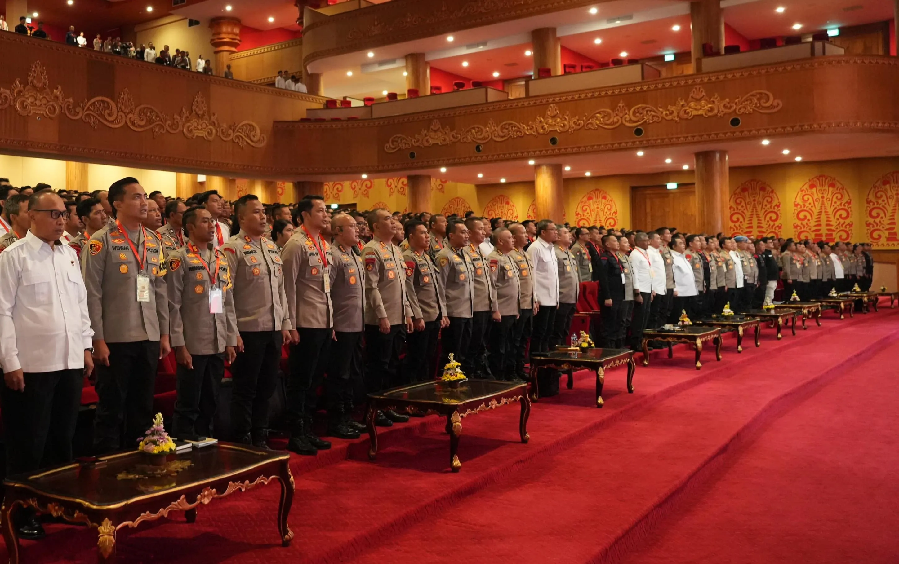 Kapolres Karangasem Ikuti Latpraops Puri Agung II-2024 di Badung