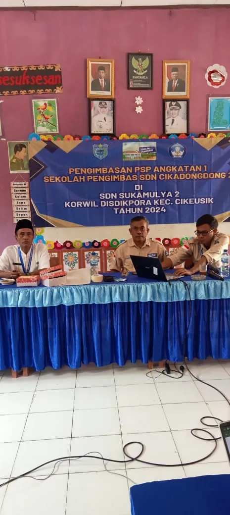 SDN Cikadongdong Laksanakan Pengimbasan PSP Angkatan 1 di SDN Sukamulya 2