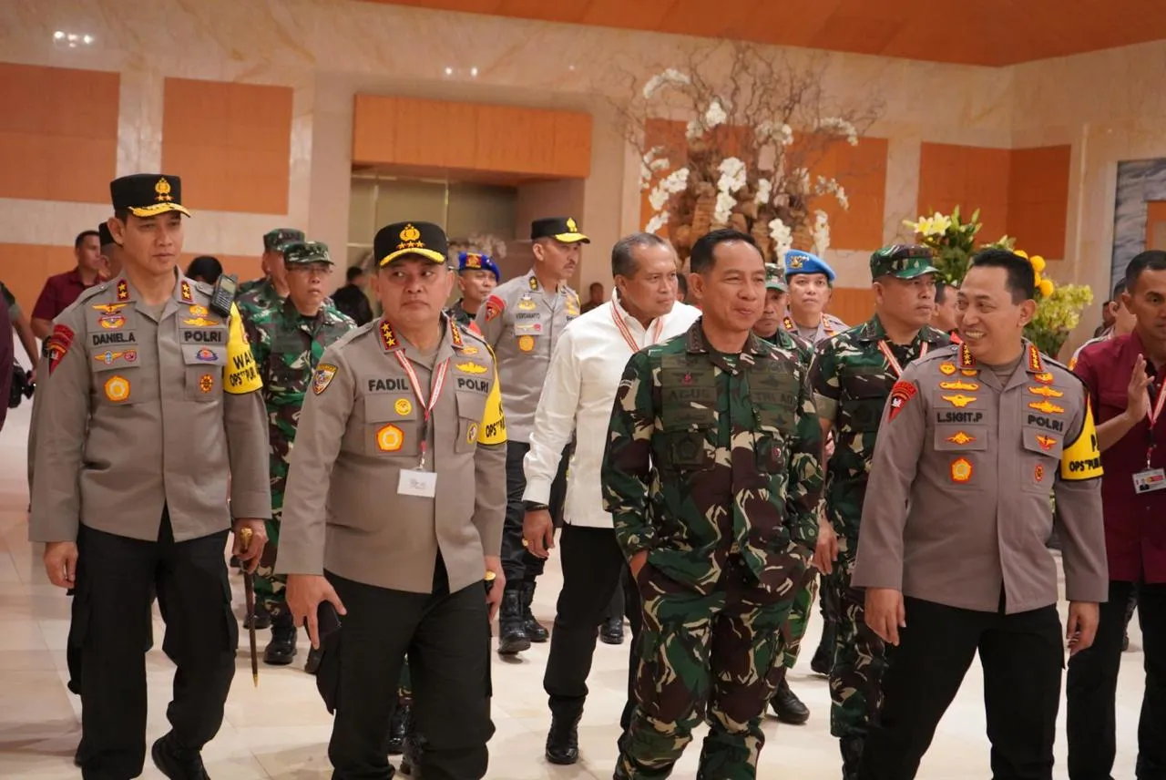 Tiba di Bali, Kapolri Langsung Tinjau Venue IAF ke-2 dan HLF-MSP 2024