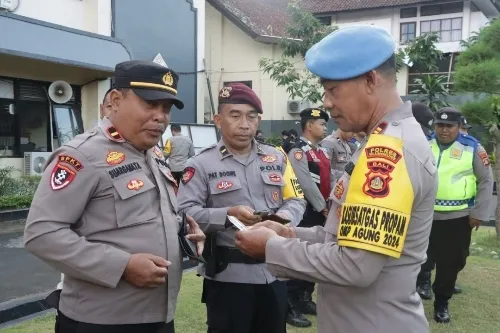 Polres Klungkung Laksanakan Gaktibplin Dari Subbid Provos Bid Propam Polda Bali