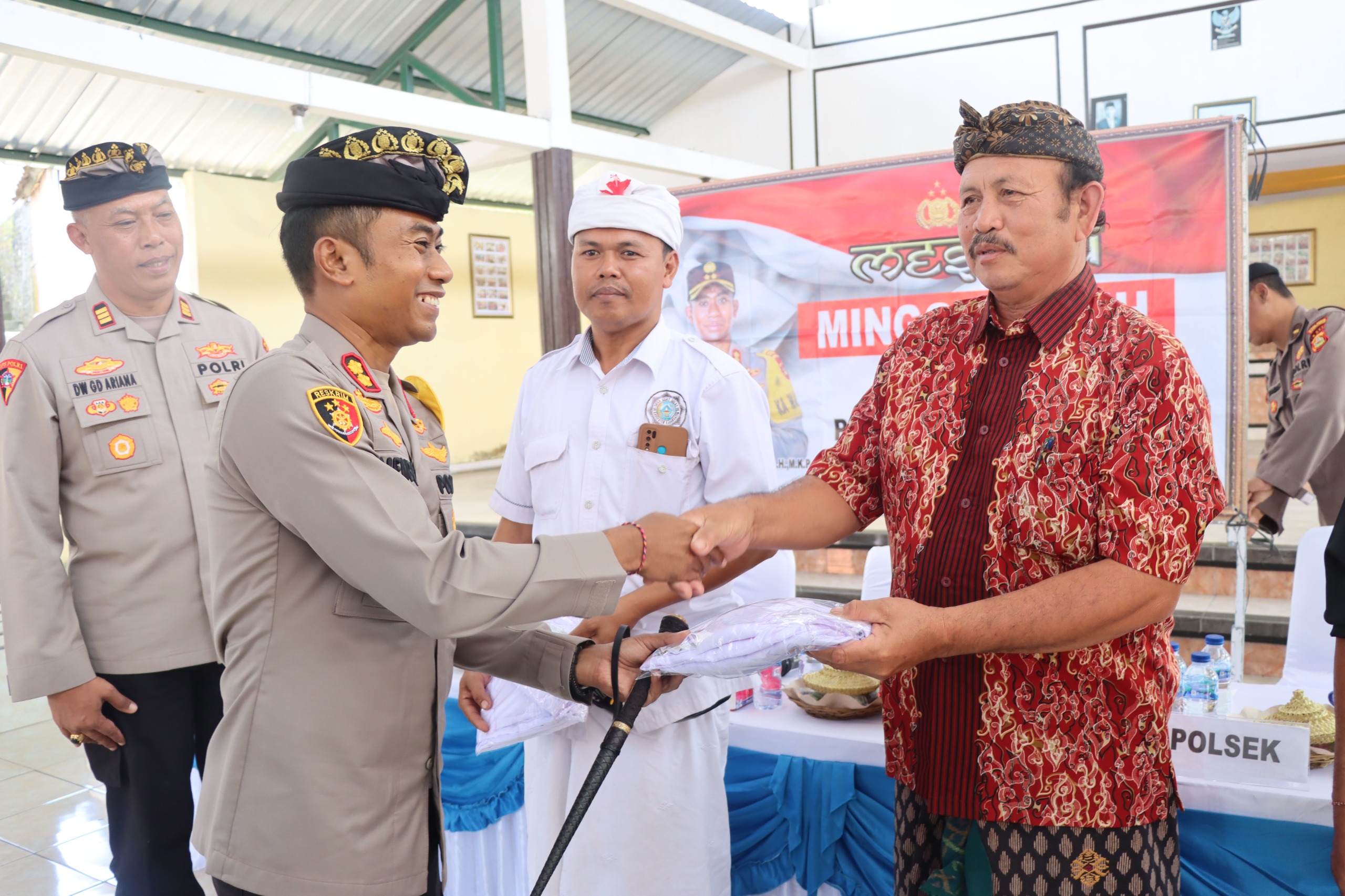 Kapolres Karangasem Pimpin Minggu Kasih, Ajak Warga Sukseskan Pilkada Serentak dan IAF 2024
