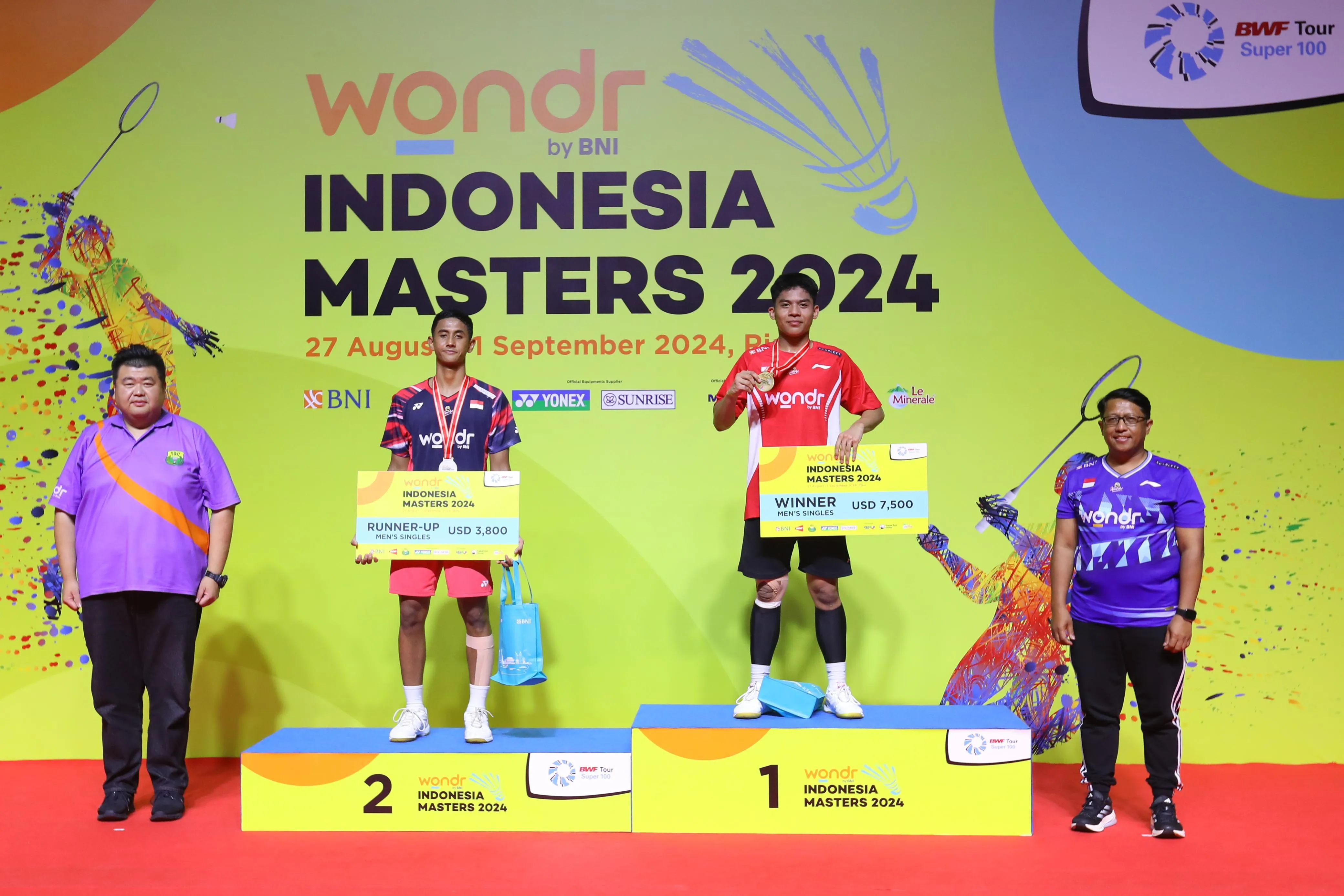 Prestasi Putra Daerah Kabupaten Sampang Sabet Medali Emas Dalam Kejuaraan Wondr Masters 2024, di Pekanbaru, Riau