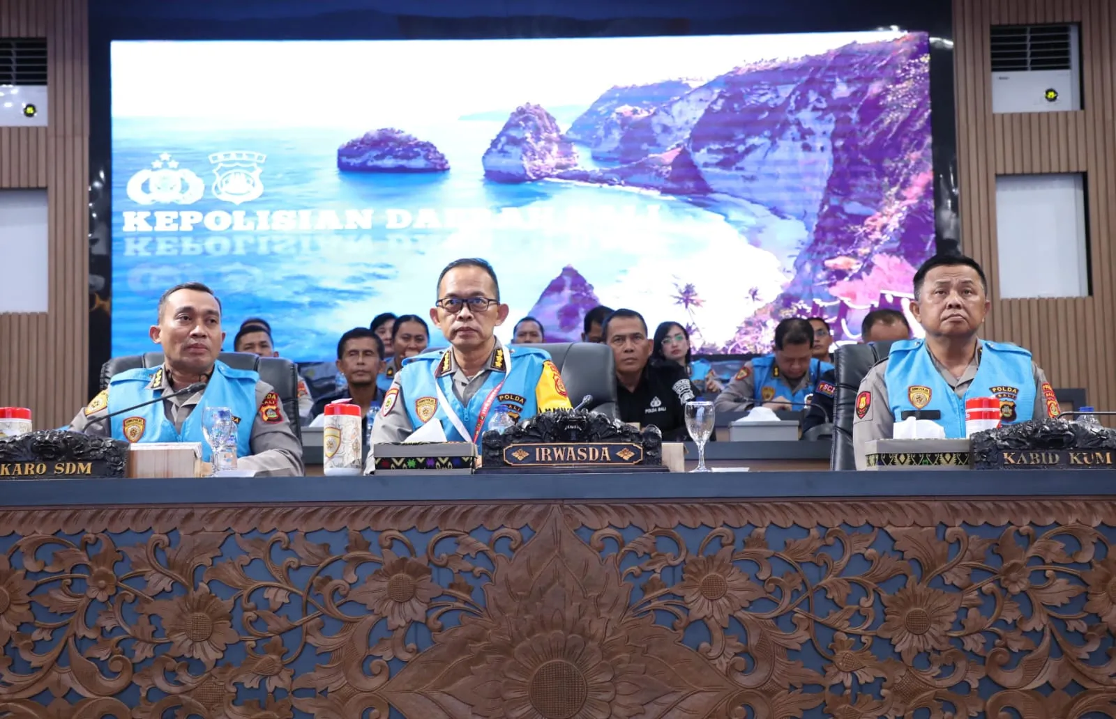 Penandatangan Pakta Integritas Awali Seleksi Sekolah Dari Tamtama ke Bintara Polri di Polda Bali