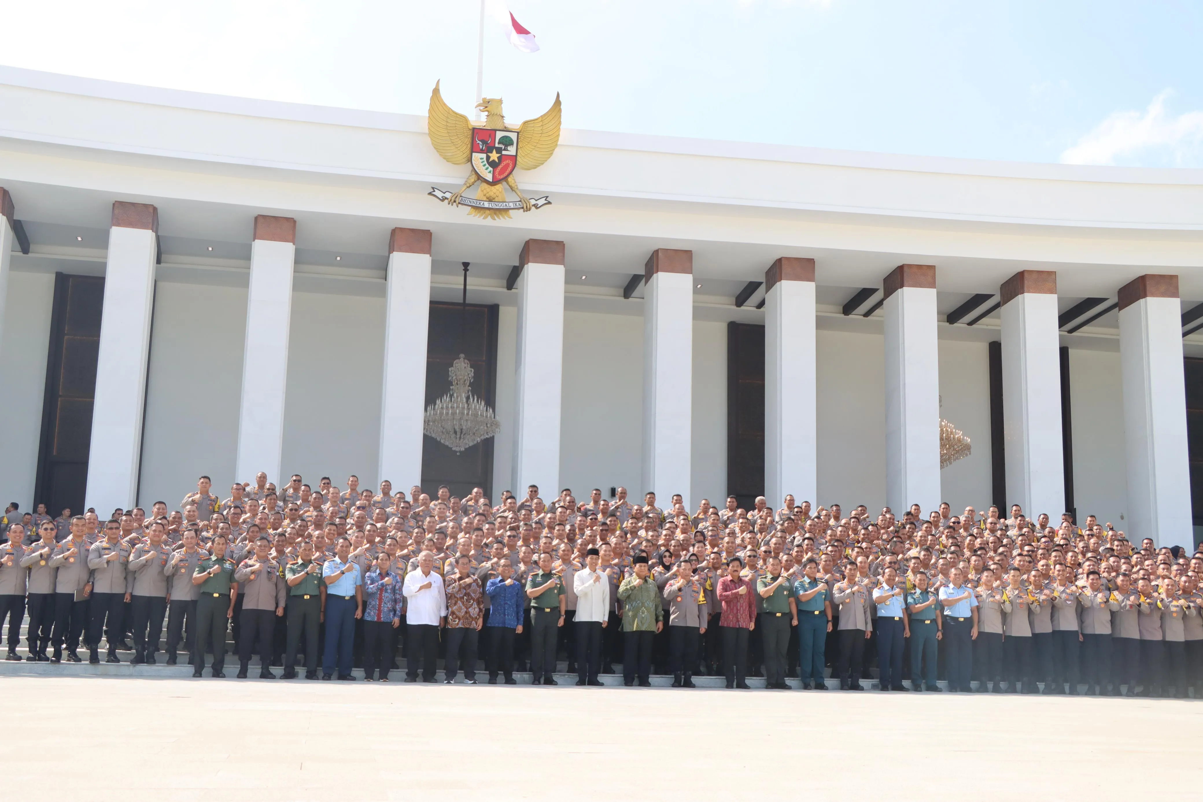 Kapolres Kawasan Bandara Hadiri Pengarahan Presiden Jokowi di Istana Negara IKN