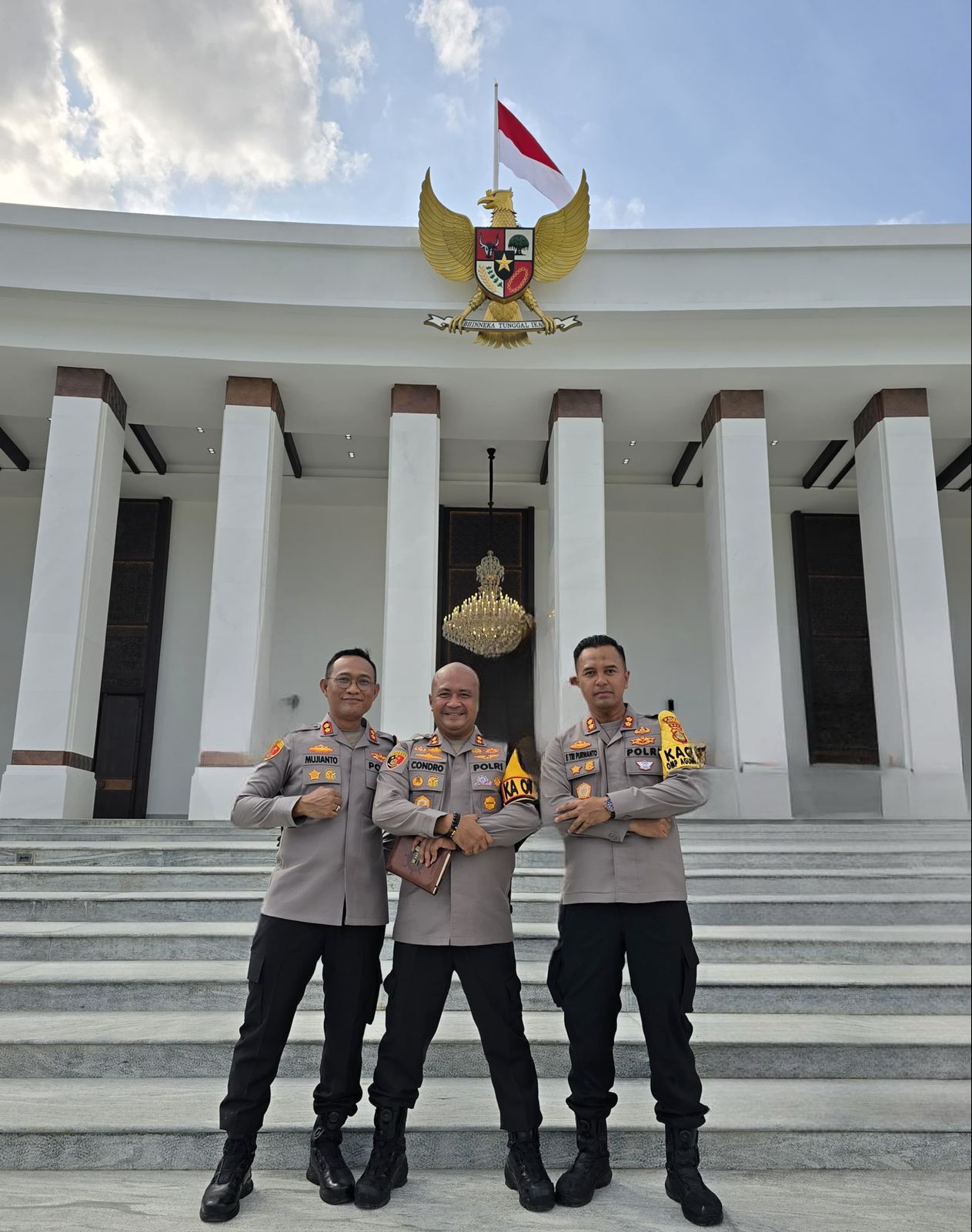 Datang di Istana Negara IKN, Kapolres Jembrana Hadiri Pengarahan Presiden RI
