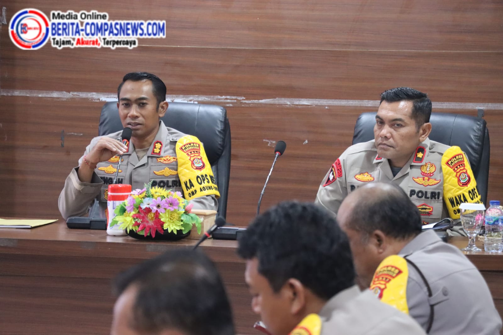 Kapolres Karangasem Pimpin Anev Ops Mantap Praja Agung 2024