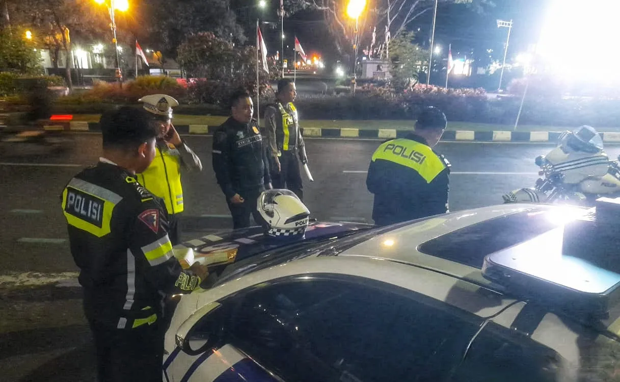Polresta Malang Kota Siagakan Personel Untuk Kamseltibcarlantas di Libur Panjang Maulid Nabi